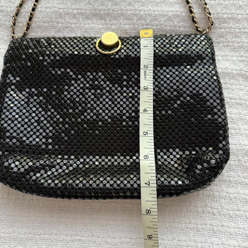 Vintage Bueno Black Sequin Evening Bag - Picture 7 of 9